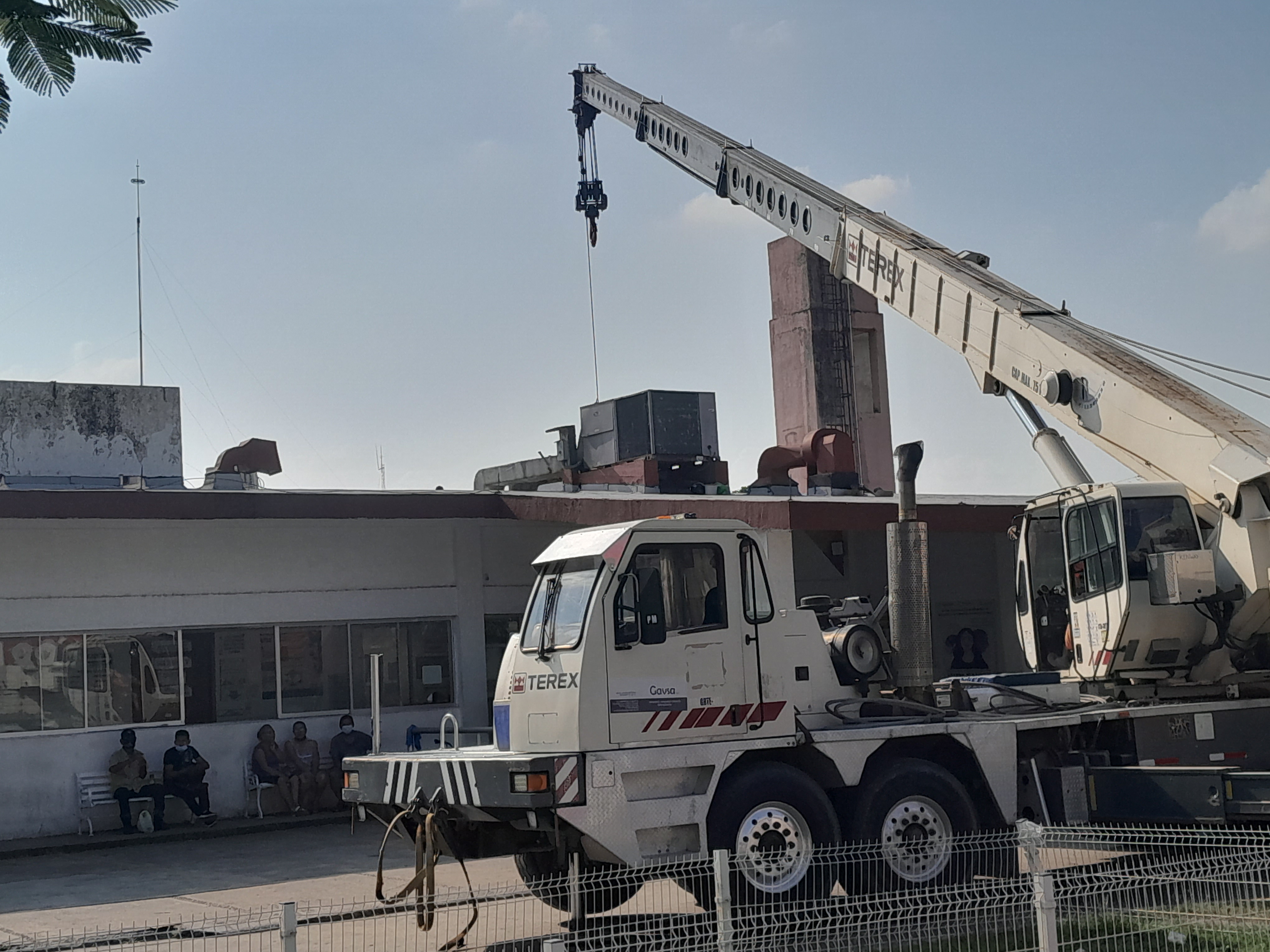 Mantenimiento al Hospital General de Cunduacán